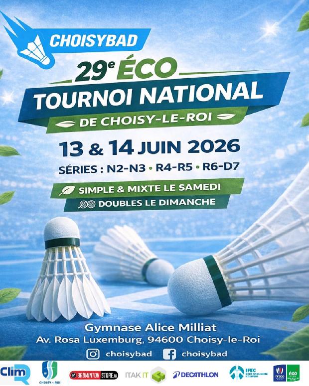 29ème Eco Tournoi National de Choisy-le-Roi
